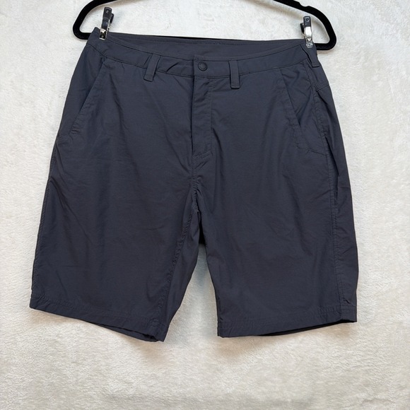 Mountain Hardwear Other - Mountain Hardwear Hiking Shorts Mens 32 Gray Lightweight Stretch Trail